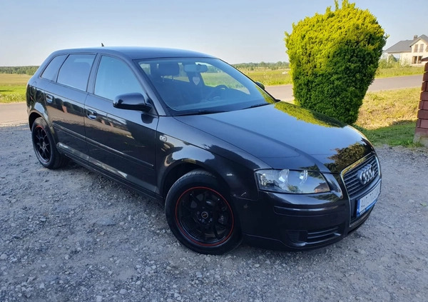 Audi A3 cena 18900 przebieg: 273700, rok produkcji 2007 z Międzyzdroje małe 781